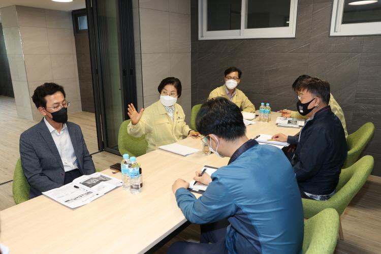 은평구 화목데이 주민생활현장방문_응암1구역 재개발 입주 현장 확인 이미지